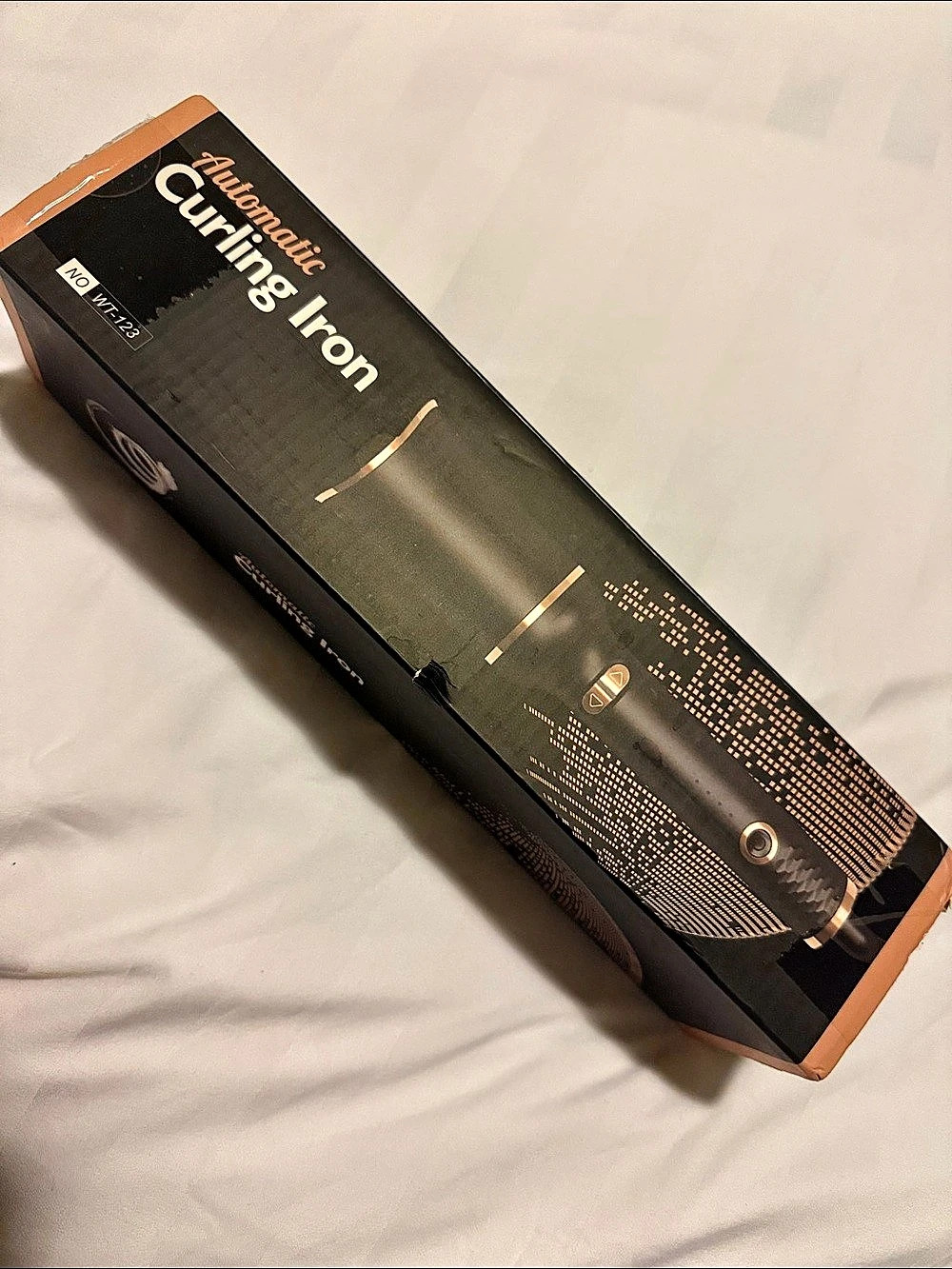 Automatic Curling Iron WT-123 Black & Copper